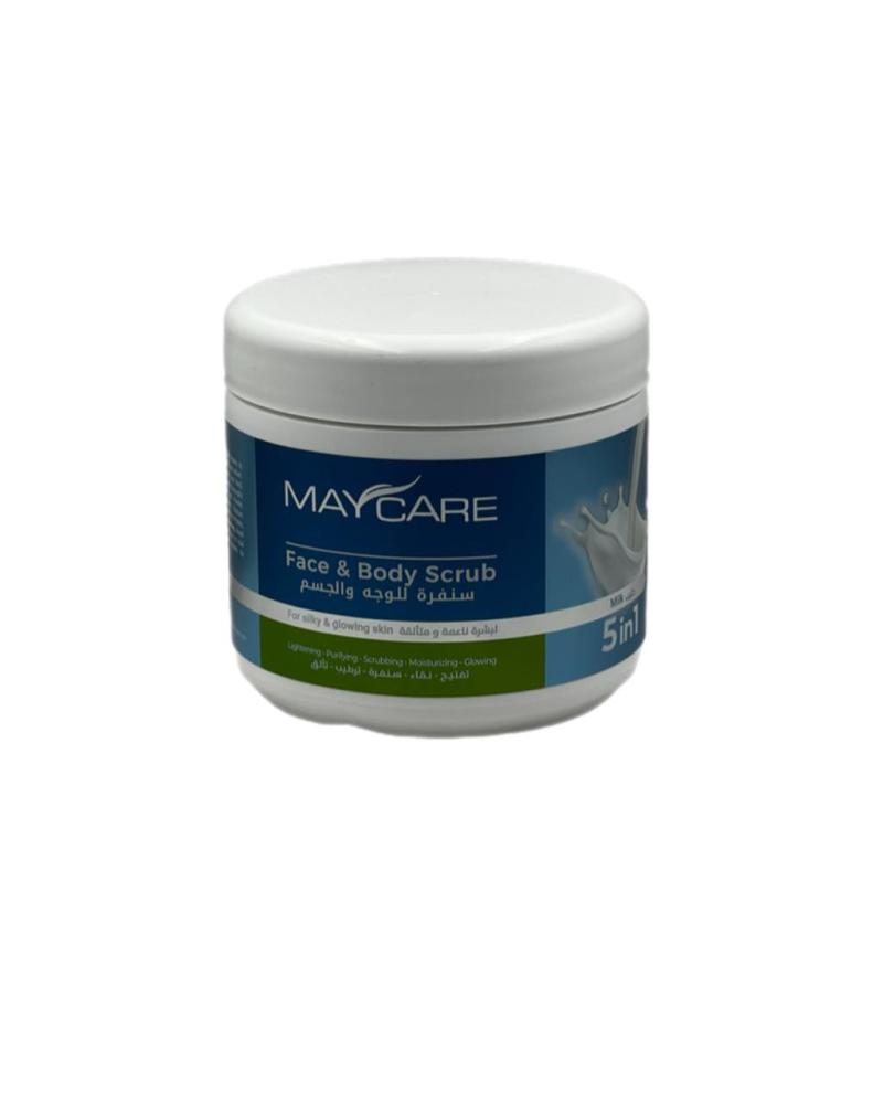 سنفرة التفتيح والتنعيم الفائق بالحليب 5 في 1 -| MAYCARE