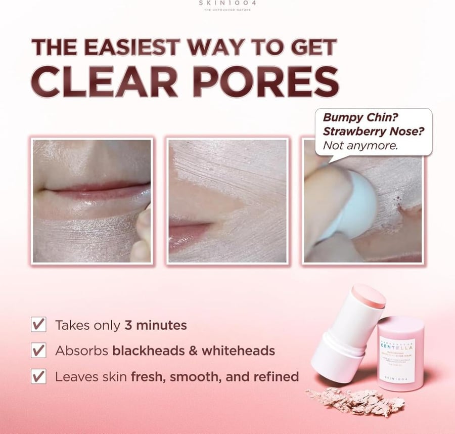 Madagascar Centella Poremizing Quick Clay Stick Mask