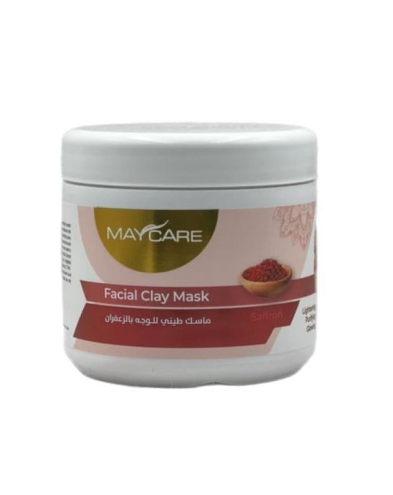 ماسك طيني للوجه بالزعفران – MAYCARE