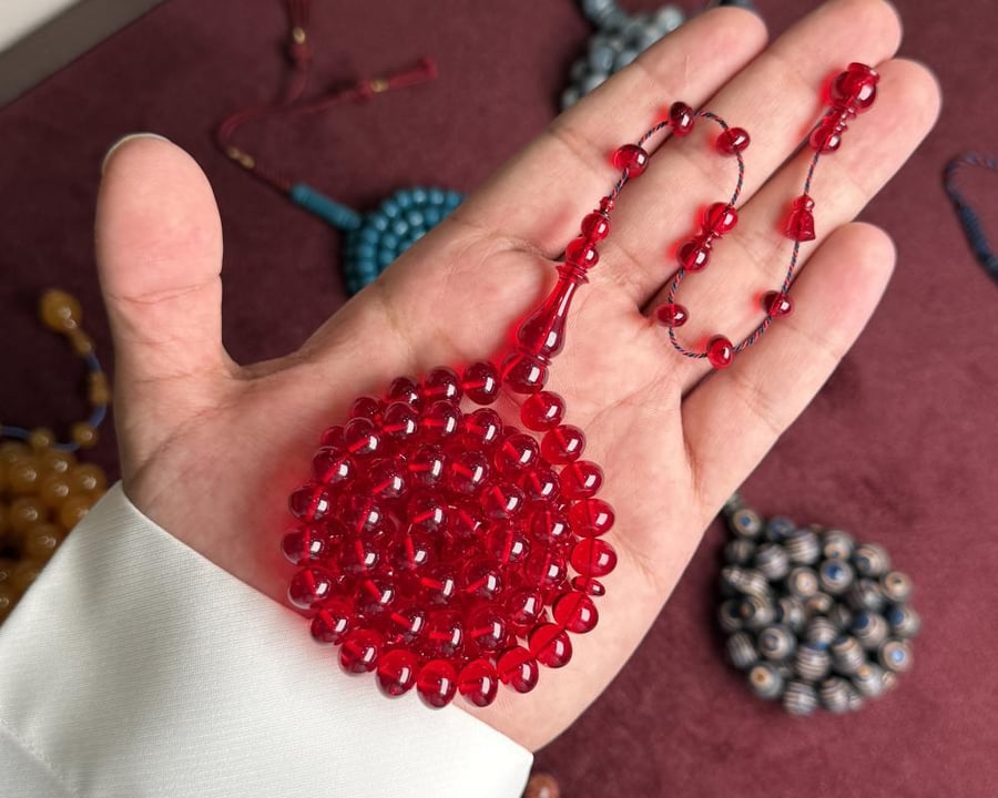 فاتوران صب جديد أحمر شفاف خراطة ورشة الخطيب