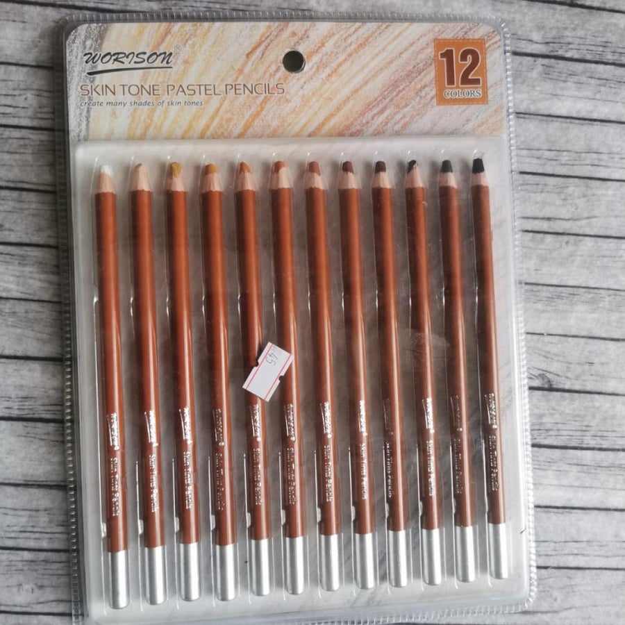 ألوان باستل لرسم تدرجات البشرة والجلد للمحترفين SKIN TONE PASTEL PENCILS