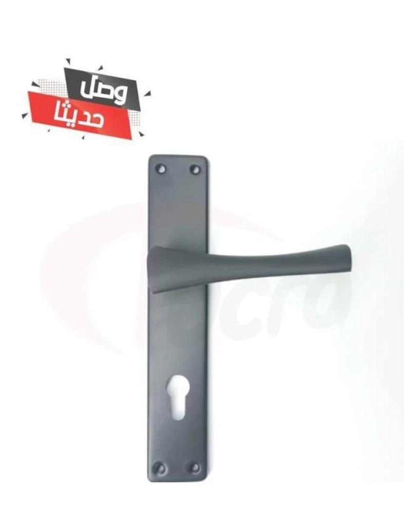 يد باب طويل ابليت اسود - تفاصيل لمواد البناء