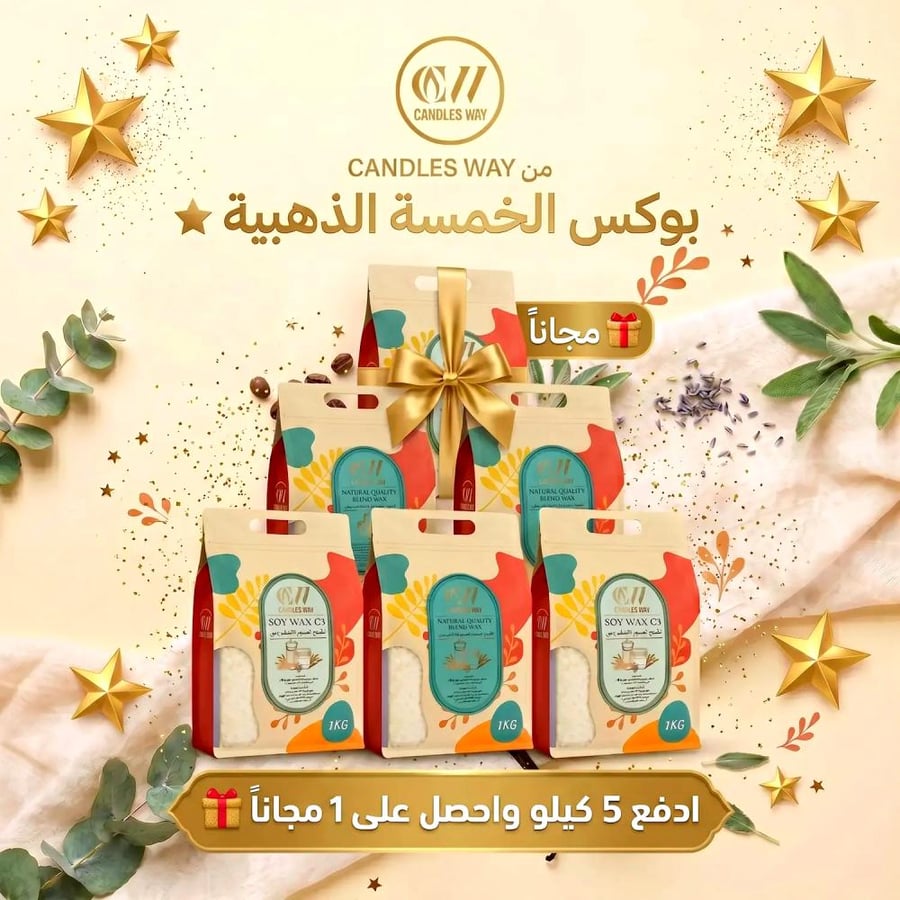 عرض شموع  الخمسة الذهبية- candles way