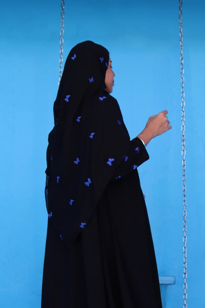طرحة الفراشات