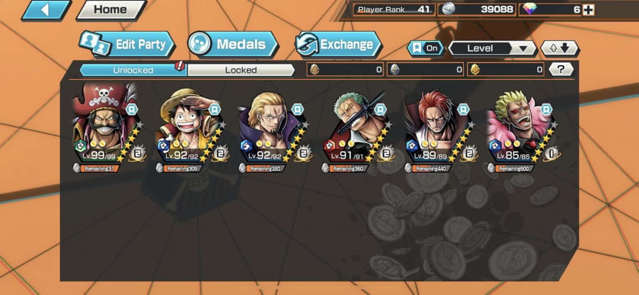 حساب Bounty Rush عادي