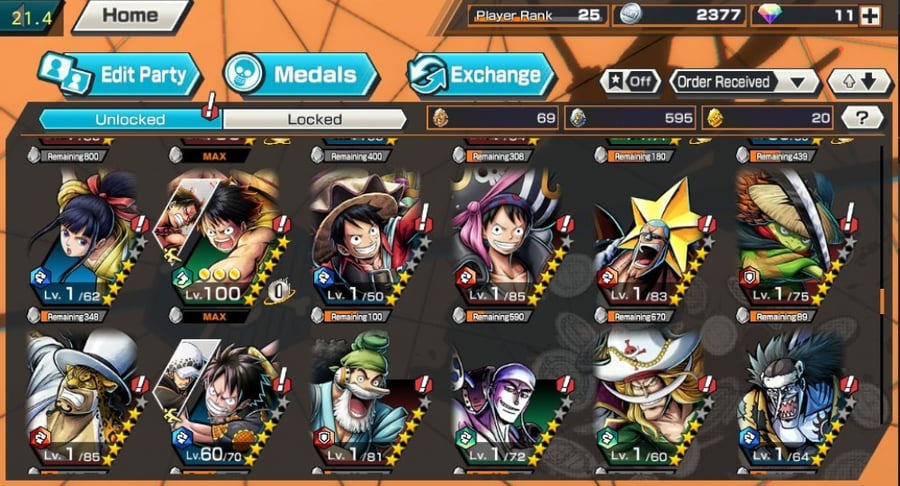 حساب Bounty Rush عادي