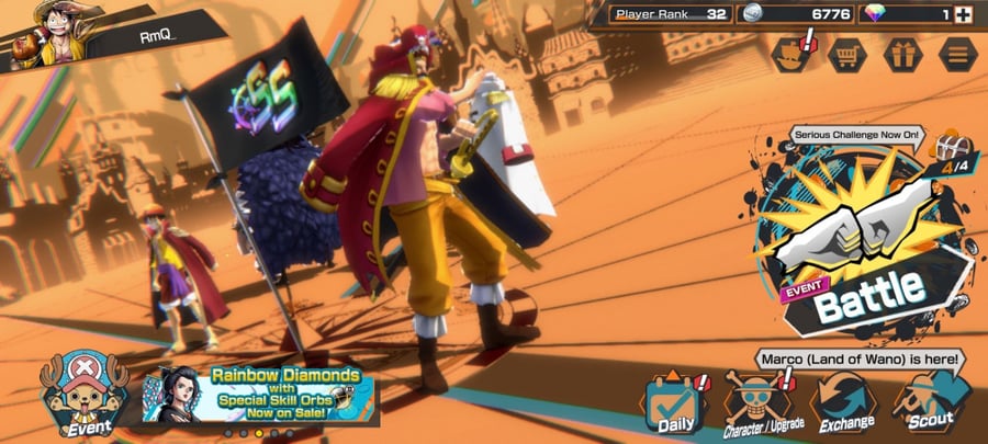 حساب Bounty Rush غالي
