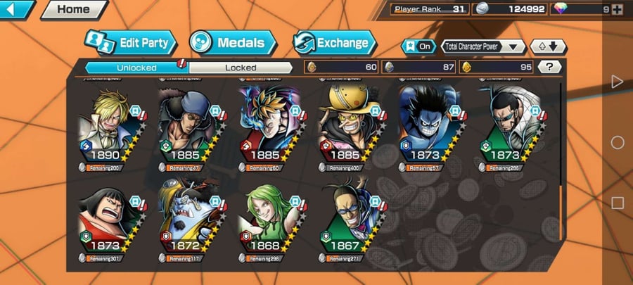 حساب Bounty Rush عادي