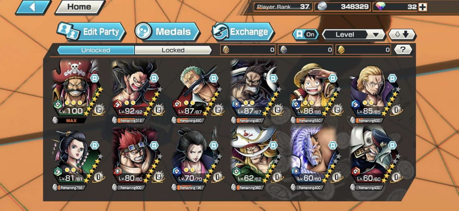 حساب Bounty Rush عادي
