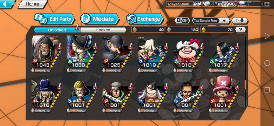 حساب Bounty Rush رخيص