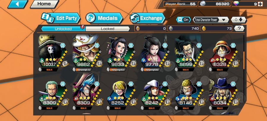 حساب Bounty Rush عادي