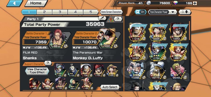 حساب Bounty Rush عادي