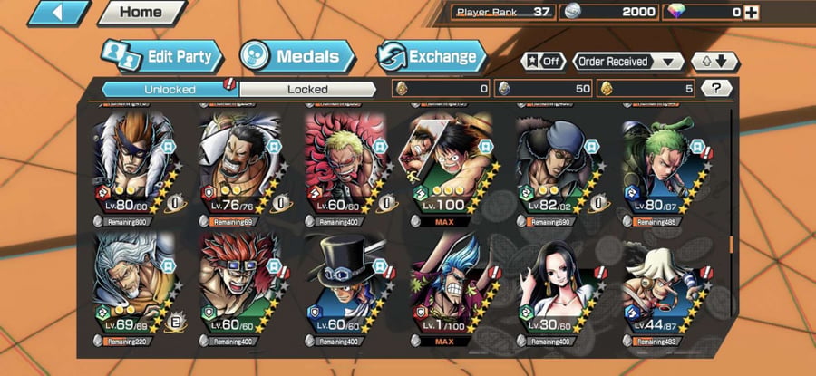 حساب Bounty Rush عادي