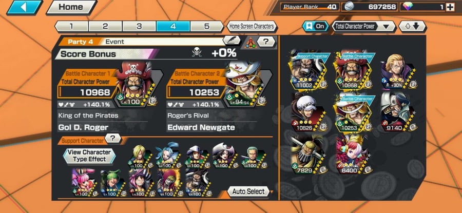 حساب Bounty Rush عادي