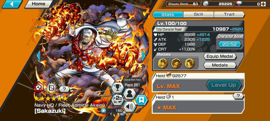 حساب Bounty Rush عادي
