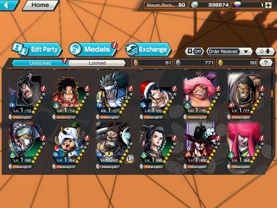 حساب Bounty Rush عادي