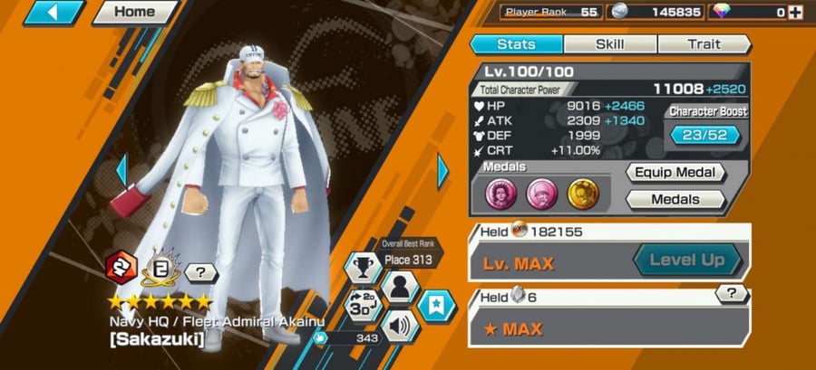 حساب Bounty Rush عادي