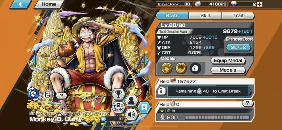 حساب Bounty Rush عادي