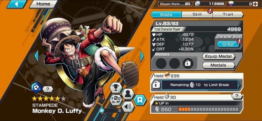 حساب Bounty Rush عادي