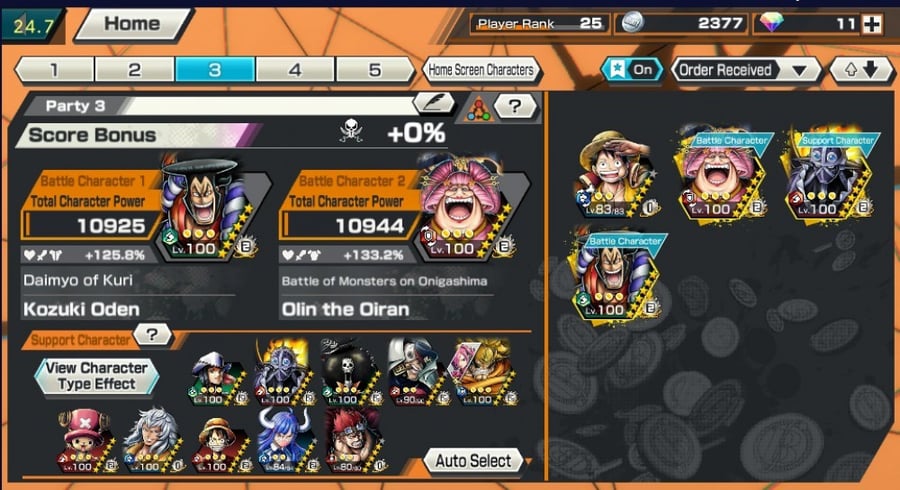 حساب Bounty Rush عادي