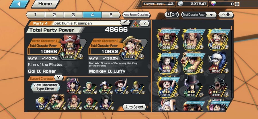 حسابات Bounty Rush عادي