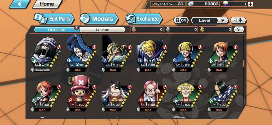 حساب Bounty Rush عادي