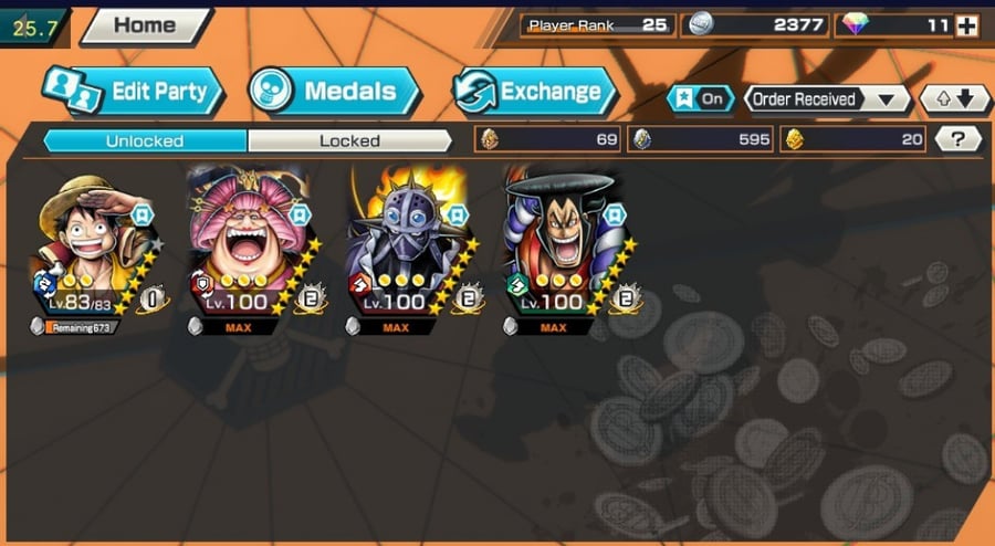 حساب Bounty Rush عادي