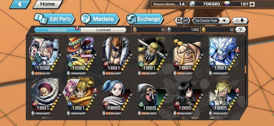 حساب Bounty Rush عادي