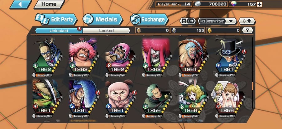 حساب Bounty Rush عادي