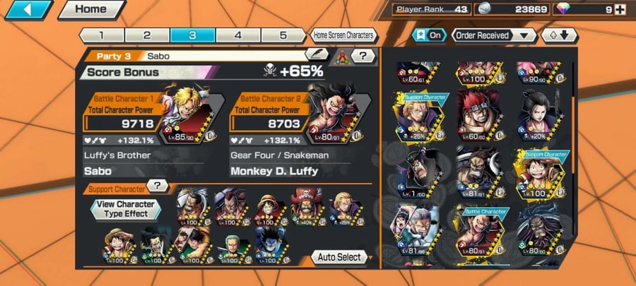 حساب Bounty Rush عادي