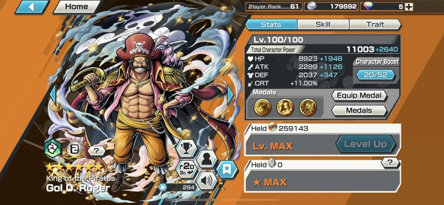 حساب Bounty Rush عادي