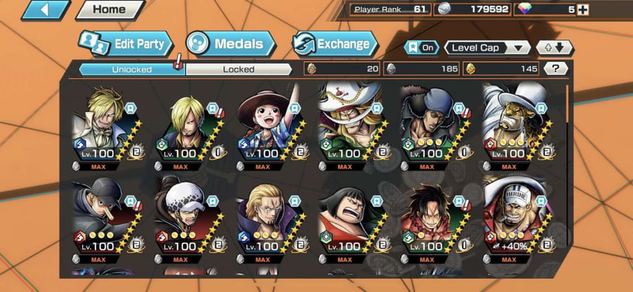 حساب Bounty Rush عادي
