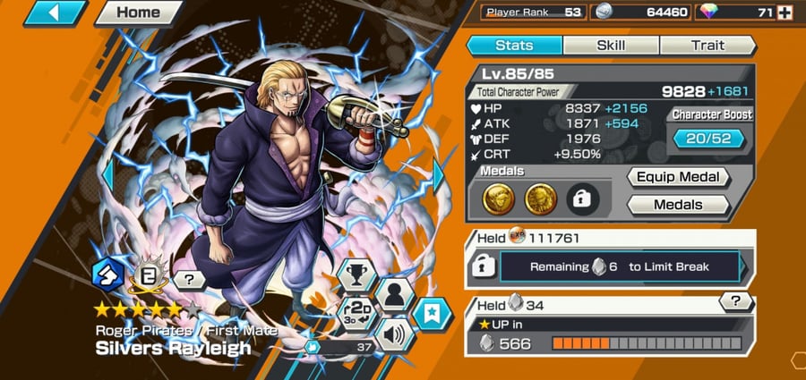 حساب Bounty Rush عادي