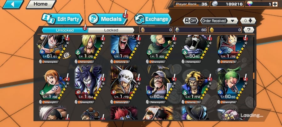 حساب Bounty Rush عادي
