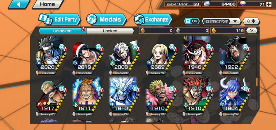 حساب Bounty Rush عادي