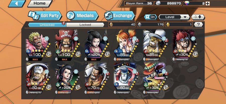 حساب Bounty Rush عادي