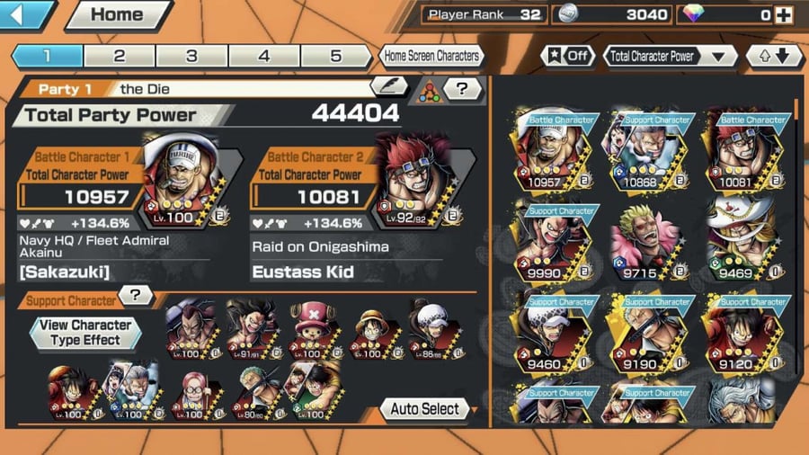 حساب Bounty Rush عادي