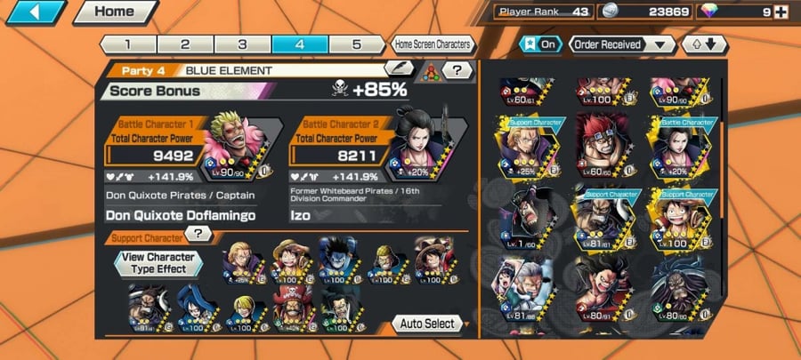 حساب Bounty Rush عادي