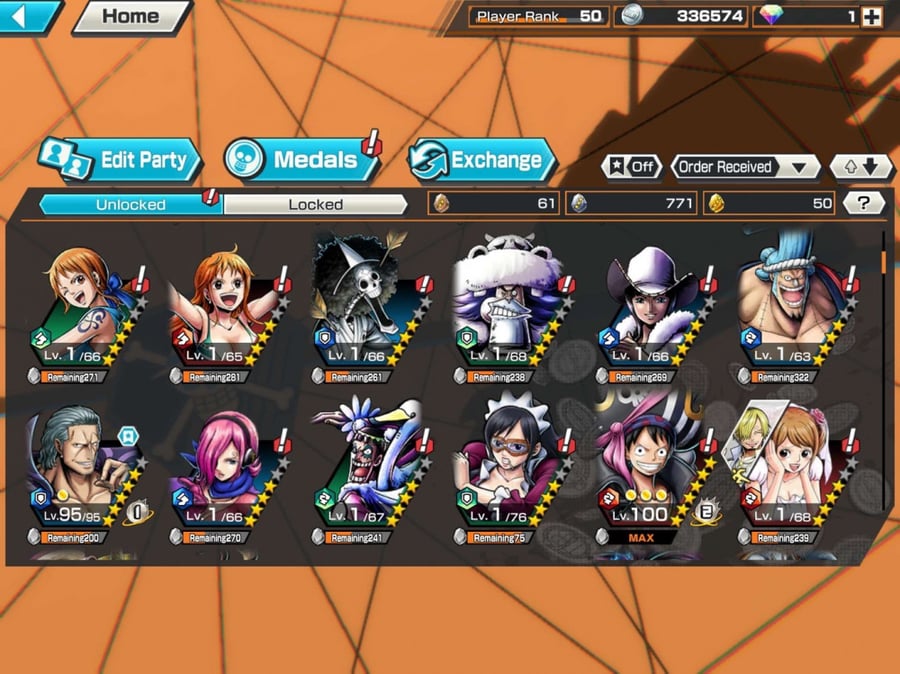 حساب Bounty Rush عادي