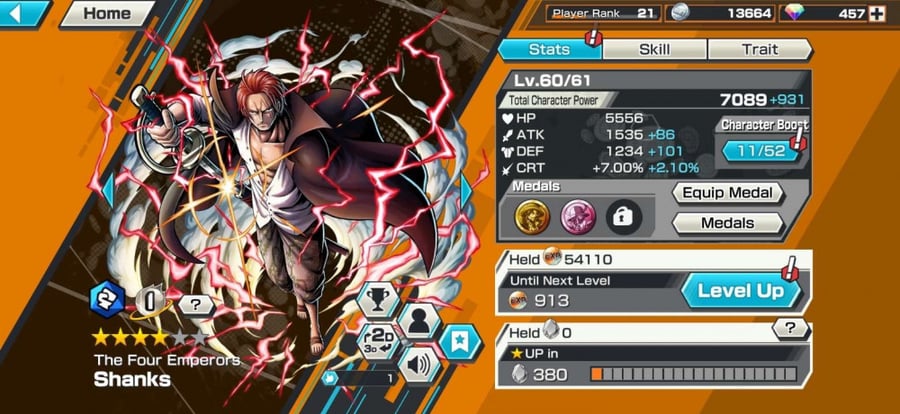 حساب Bounty Rush عادي