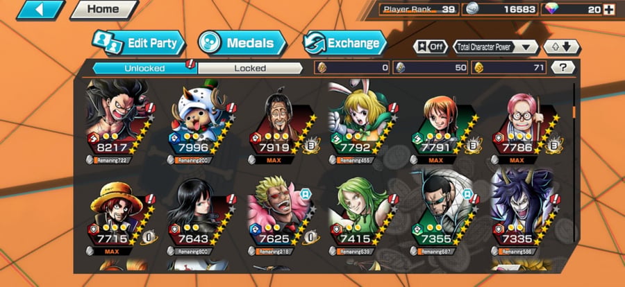 حساب Bounty Rush عادي