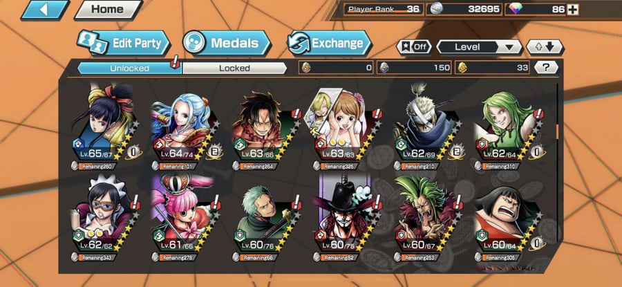 حساب Bounty Rush عادي