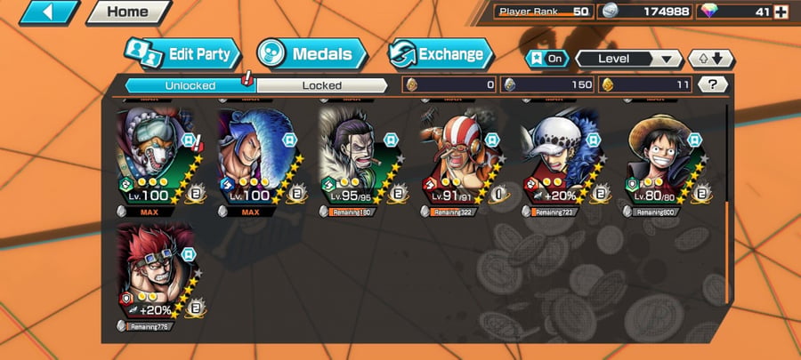 حساب Bounty Rush عادي