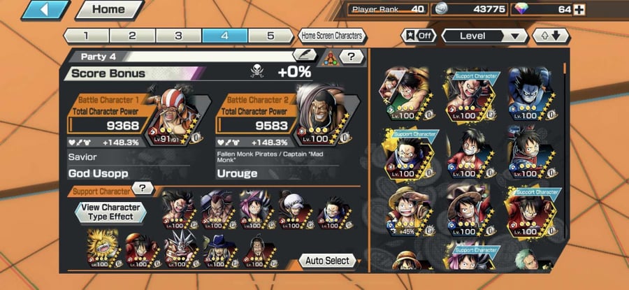 حساب Bounty Rush عادي