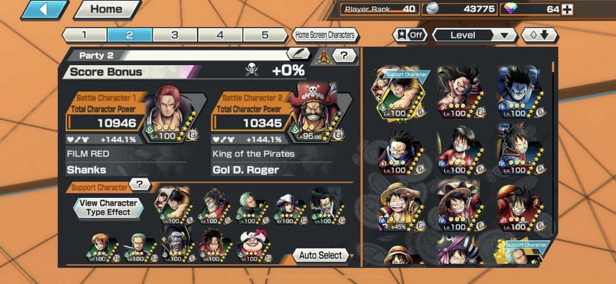 حساب Bounty Rush عادي