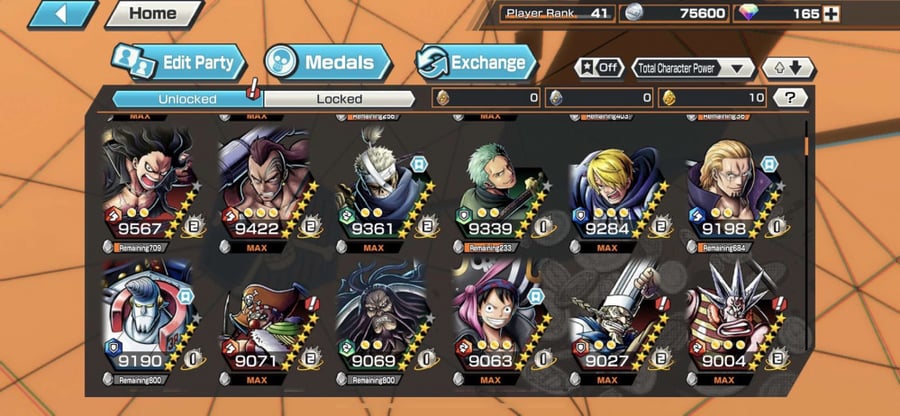 حساب Bounty Rush عادي