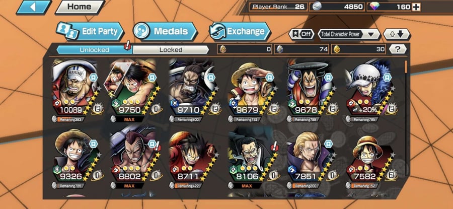حساب Bounty Rush عادي
