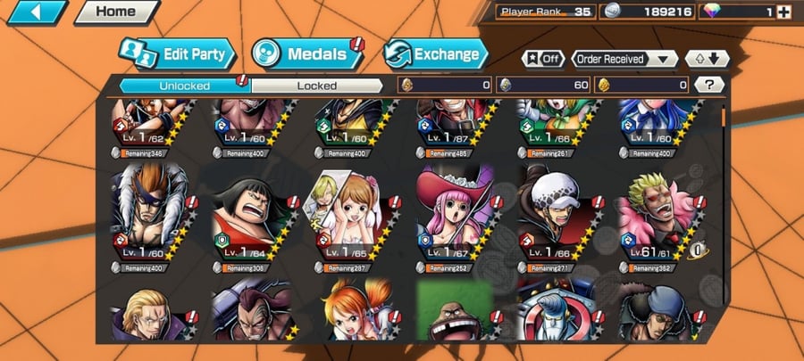 حساب Bounty Rush عادي