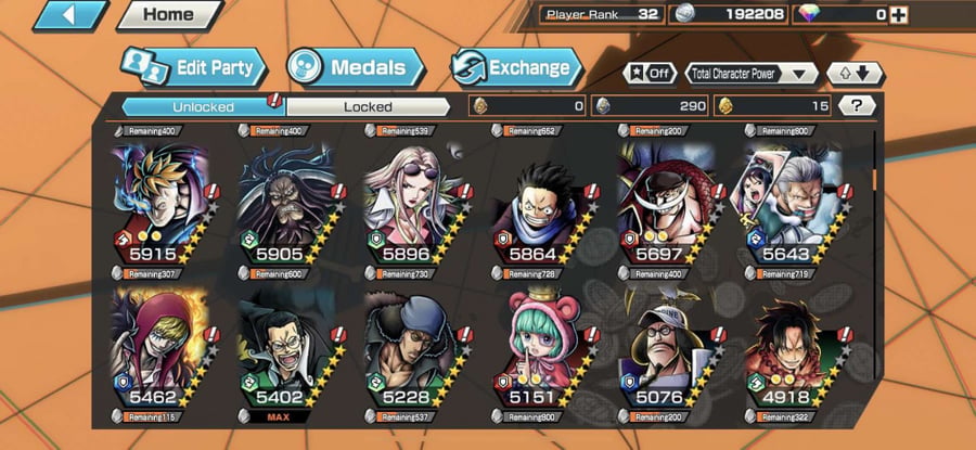 حساب Bounty Rush عادي