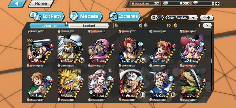 حساب Bounty Rush عادي